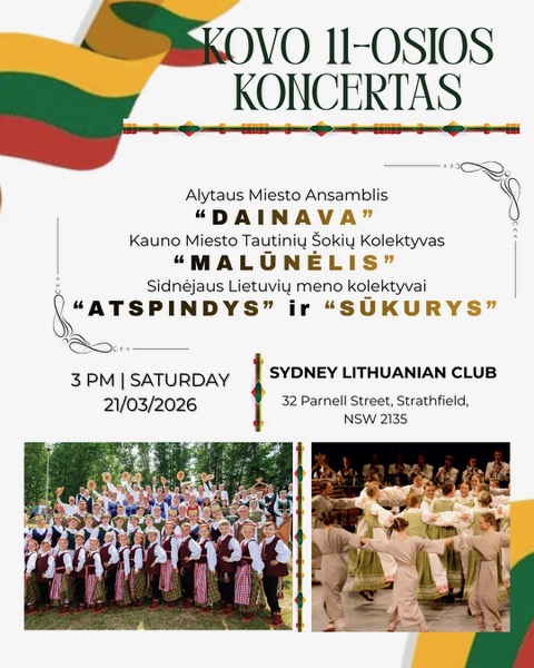 dainava koncertas 2026